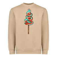 Mushroom bluered lollipop Heavyweight Sweatshirt - AdoDesignShop