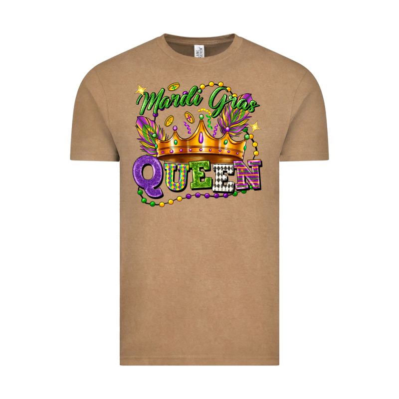 Mardi Gras Queen Vintage Tee by FaDigitalArtStudio | Teevron