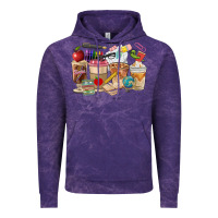 Cloud Purple Teacher Coffee Cups Vintage Hoodie - FaDigitalArtStudio