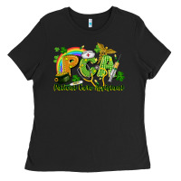 Black PCA Patient Care Assistant St. Patrick's Day Ladies Tee - CowGirlArtShop