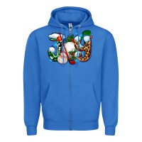 True Royal joy with golf and santas Zipper Hoodie - AdoDesignShop