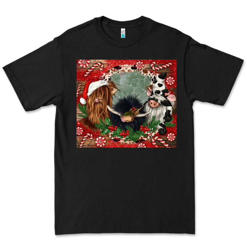Christmas Heifer Cow  Gnomies Premium Tee by CowGirlArtShop | Teevron