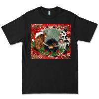Black christmas heifer cow  gnomies Premium Tee - CowGirlArtShop