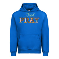 Cobalt Just Pray Urban Hoodie - JahusDesignShop