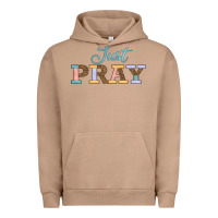 Pigment Burro Just Pray Urban Hoodie - JahusDesignShop