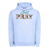 Pigment Grape Ice Just Pray Urban Hoodie - JahusDesignShop