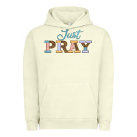 Pigment Pistachio Just Pray Urban Hoodie - JahusDesignShop