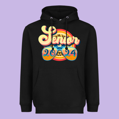 Senior 2024 Heavyweight Hoodie Designed By Jahusdesignshop