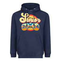Navy senior 2024 Heavyweight Hoodie - JahusDesignShop