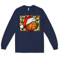 Navy basketball christmas Long Sleeve Tee - FaDigitalArtStudio