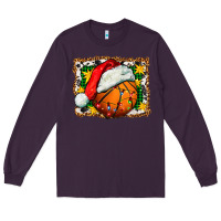 Plum basketball christmas Long Sleeve Tee - FaDigitalArtStudio