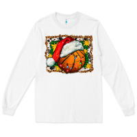 White basketball christmas Long Sleeve Tee - FaDigitalArtStudio