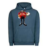 Pigment Midnight Navy doctor eggman Urban Hoodie - DesigneFamous