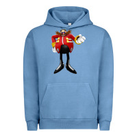 Pigment Pebble Blue doctor eggman Urban Hoodie - DesigneFamous