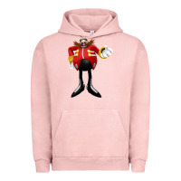 Pigment Salmon doctor eggman Urban Hoodie - DesigneFamous