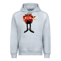 Heather Grey doctor eggman Urban Hoodie - DesigneFamous