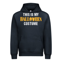 Navy this is my halloween costume Urban Hoodie - DesigneFamous
