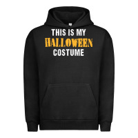 Pigment Black this is my halloween costume Urban Hoodie - DesigneFamous