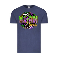 Vintage Denim mardi gras lightning Vintage Tee - FaDigitalArtStudio