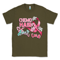 Army Green chemo hair dont care Classic Tee - CowGirlArtShop