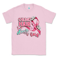 Bubblegum Pink chemo hair dont care Classic Tee - CowGirlArtShop