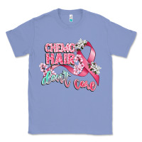 Colony Blue chemo hair dont care Classic Tee - CowGirlArtShop