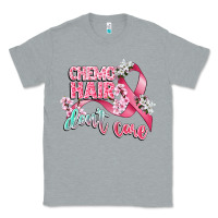 Heather Grey chemo hair dont care Classic Tee - CowGirlArtShop