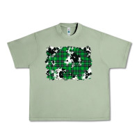 Oil Green Christmas Joy With Chick Urban Heavy Tee - RanaPortraitStore
