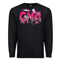 Black breast cancer cna certified nursing assistant Premium Sweatshirt - JahusDesignShop