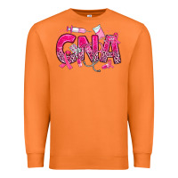 Carrot breast cancer cna certified nursing assistant Premium Sweatshirt - JahusDesignShop