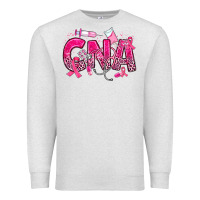 Oatmeal Heather breast cancer cna certified nursing assistant Premium Sweatshirt - JahusDesignShop