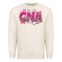 Sandshell breast cancer cna certified nursing assistant Premium Sweatshirt - JahusDesignShop