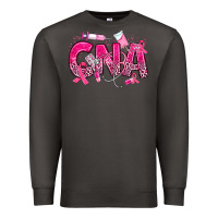 Smoke breast cancer cna certified nursing assistant Premium Sweatshirt - JahusDesignShop