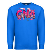 True Royal breast cancer cna certified nursing assistant Premium Sweatshirt - JahusDesignShop