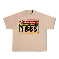 Burro Juneteenth 1865 Urban Heavy Tee - FaDigitalArtStudio