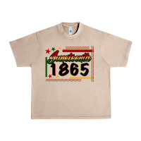 French Oak Juneteenth 1865 Urban Heavy Tee - FaDigitalArtStudio