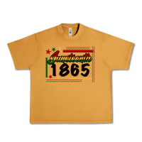 Peanut Butter Juneteenth 1865 Urban Heavy Tee - FaDigitalArtStudio