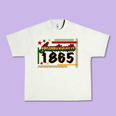 Juneteenth 1865 Urban Heavy Tee Designed By Fadigitalartstudio