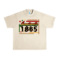 Sandshell Juneteenth 1865 Urban Heavy Tee - FaDigitalArtStudio