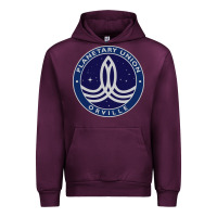 Mauve Wine The Orville Urban Hoodie - DesigneFamous