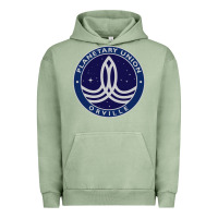 Pigment Oil Green The Orville Urban Hoodie - DesigneFamous