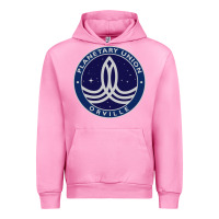 Fuchsia Pink The Orville Urban Hoodie - DesigneFamous
