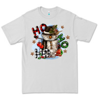 Dove Grey ho ho ho snowman gnome Premium Tee - CowGirlArtShop