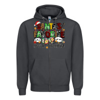 Smoke santas favorite speech therapist Zipper Hoodie - AdoDesignShop