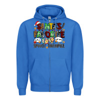 True Royal santas favorite speech therapist Zipper Hoodie - AdoDesignShop