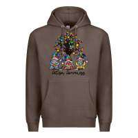 Coffee autism awarenes Premium Hoodie - SublimationCraftShop