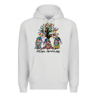 Dove Grey autism awarenes Premium Hoodie - SublimationCraftShop