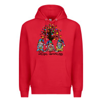 Red autism awarenes Premium Hoodie - SublimationCraftShop