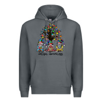 Rock autism awarenes Premium Hoodie - SublimationCraftShop