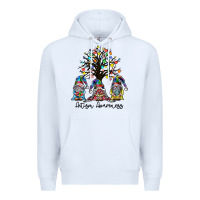 White autism awarenes Premium Hoodie - SublimationCraftShop